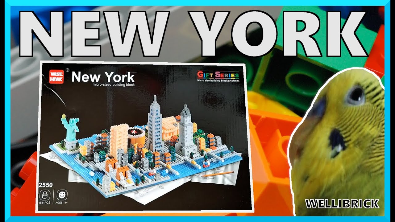Mogelpackung, miese Steinequalität und verzogene Grundplatten - NEW YORK Skyline aus Klemmbausteinen