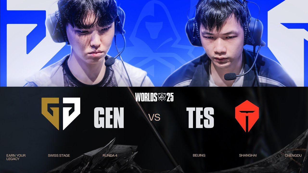 GENG vs TOP ESPORTS - ZWYCIĘZCA AWANSUJE DO ĆWIERĆFINAŁÓW - WORLDS 2025 SWISS STAGE DZIEŃ 7
