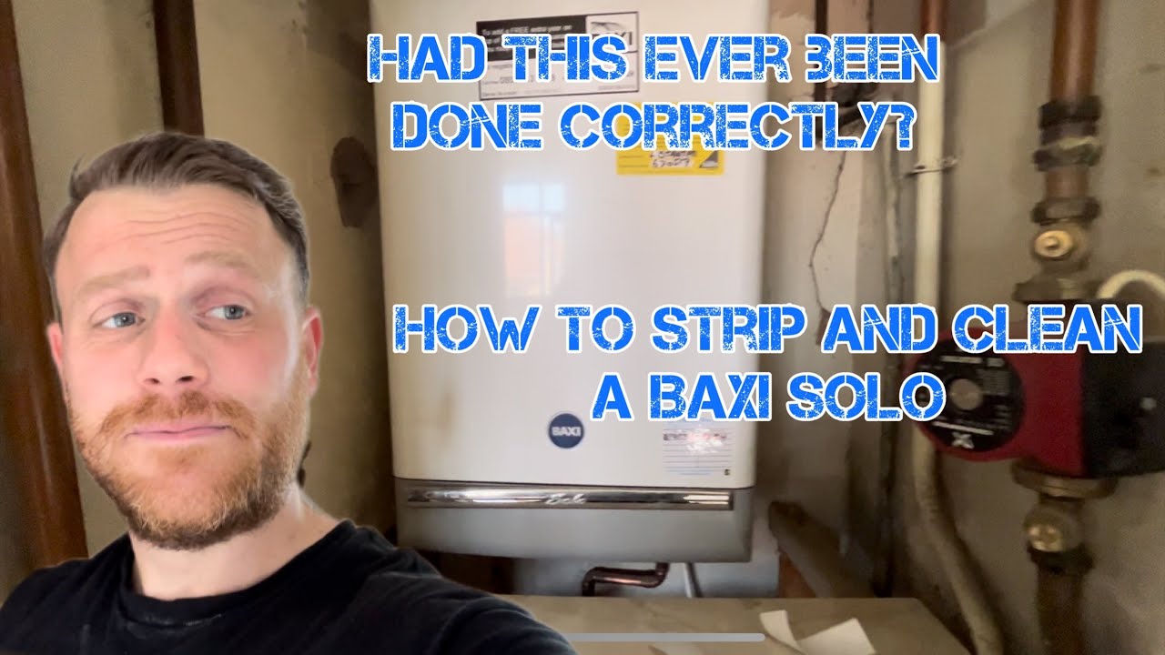 Как разобрать и очистить котел Baxi Solo HE Heat only