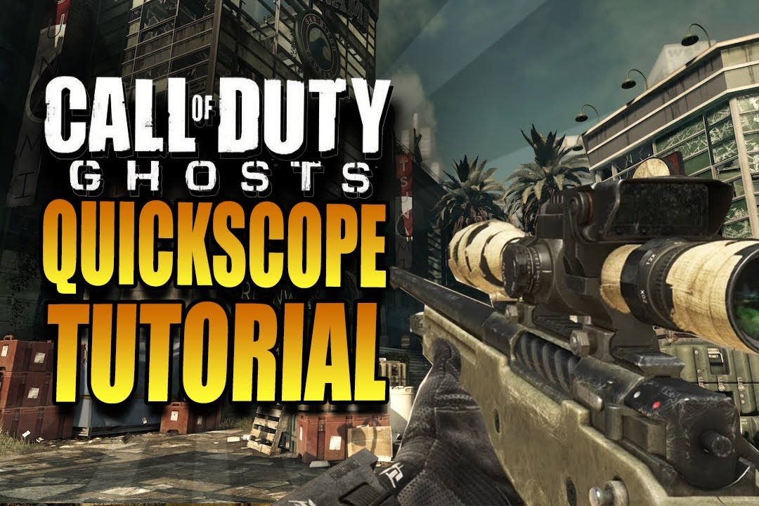 How To QuickScope in Call of Duty Ghosts - COD Ghost 