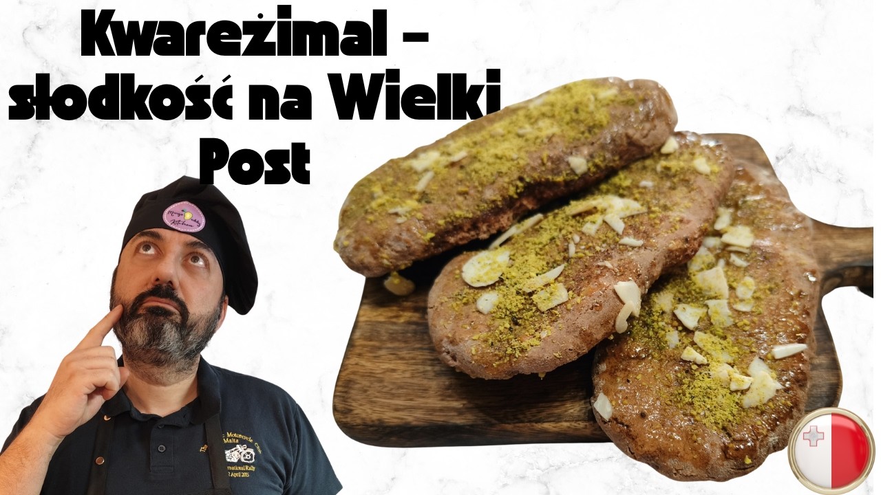 Tradycyjne Maltańskie Ciasteczka z Migdałami (kwarezimal)Maltese lent Almond Pastry #food