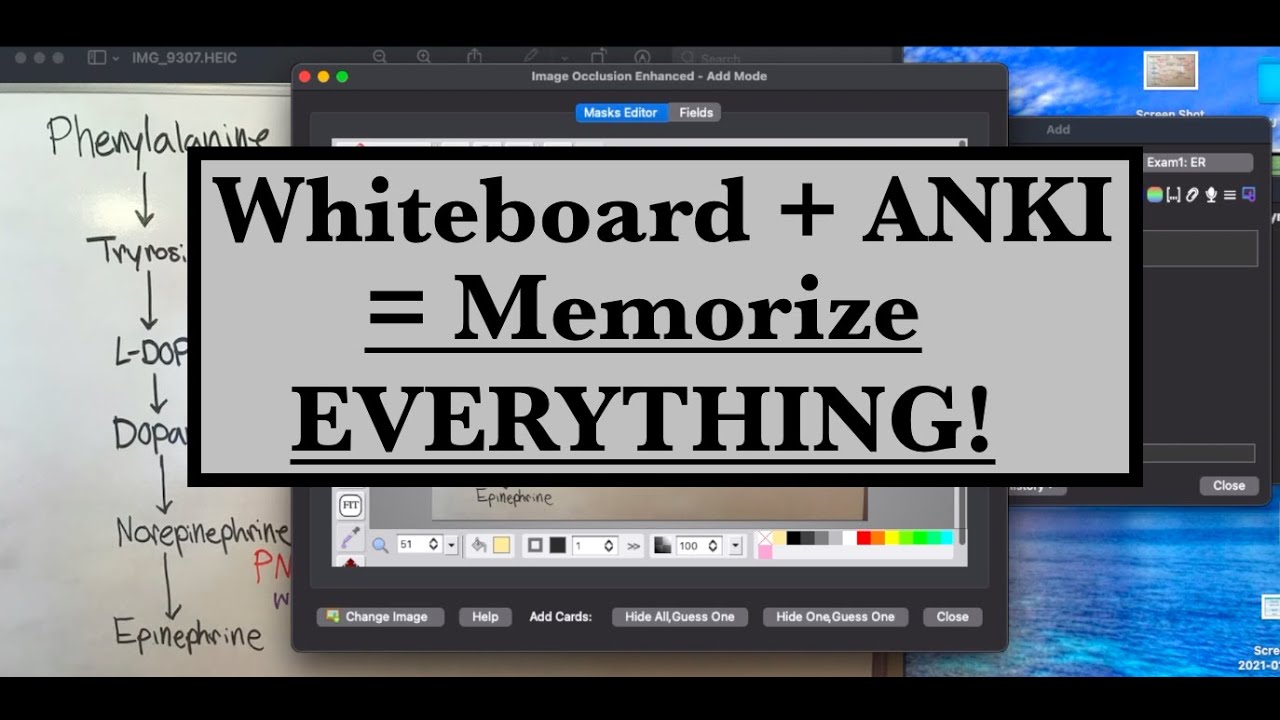 Memorize ANYTHING with whiteboard + Anki combo | SGU medical school