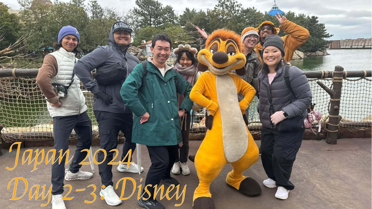 Japan 2024 - Day 2 and 3: Disney Days