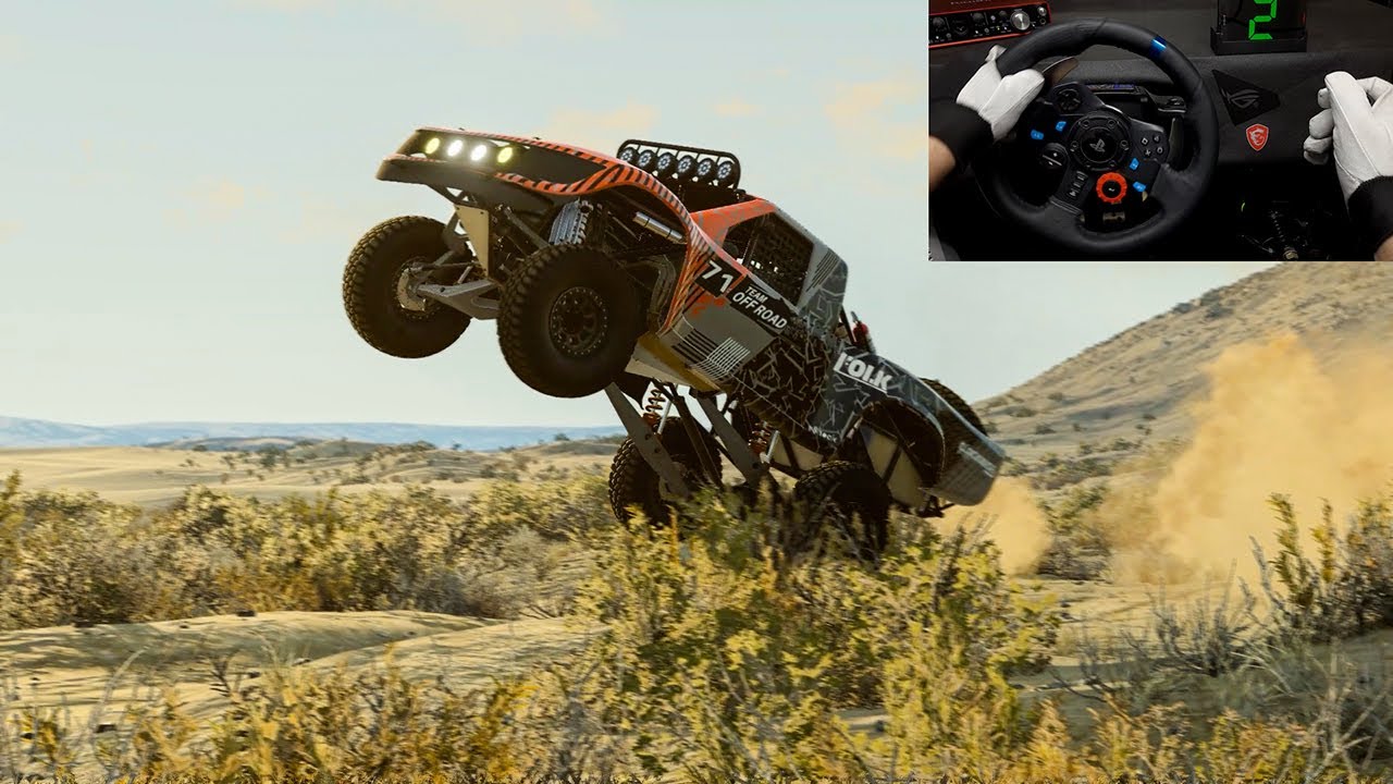 Dakar Rally - BeamNG.drive ► Logitech G29 gameplay