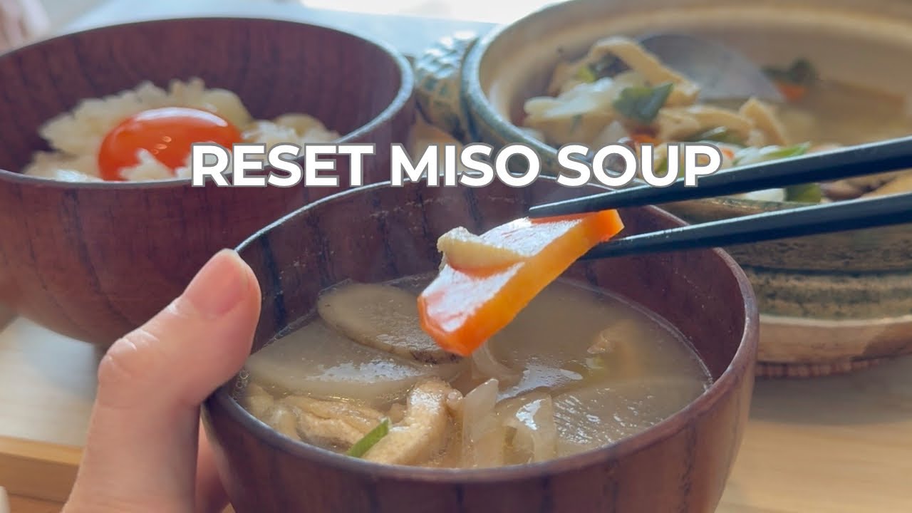 My Husband Ate Too Much Last Night — So I Made This Japanese Miso Soup