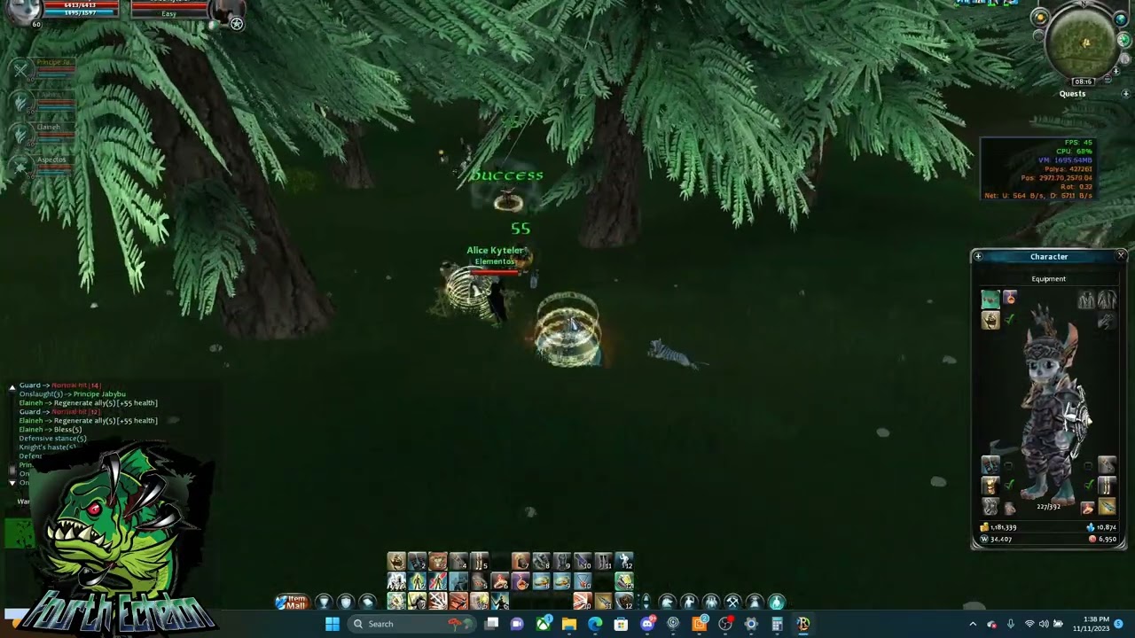 Champions of Regnum - Knight and Conjurer Gameplay
