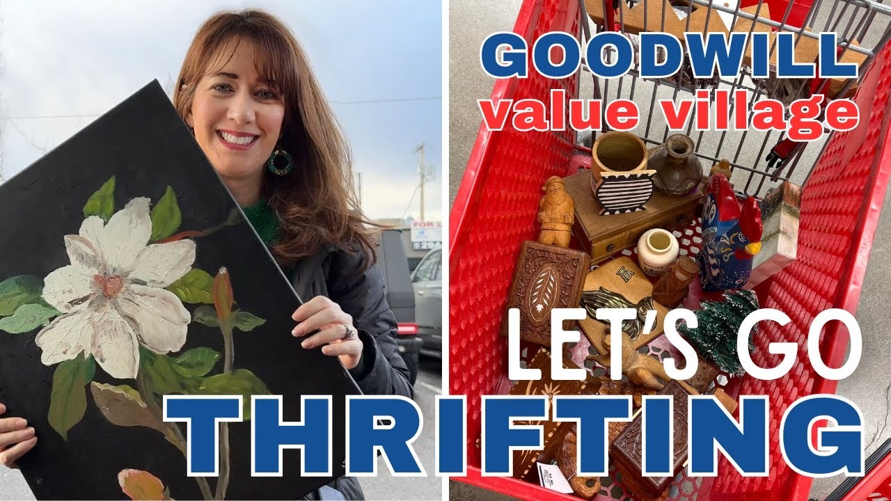 I FILLED THE CART SO FAST! | Goodwill Thrift with Me for Resale