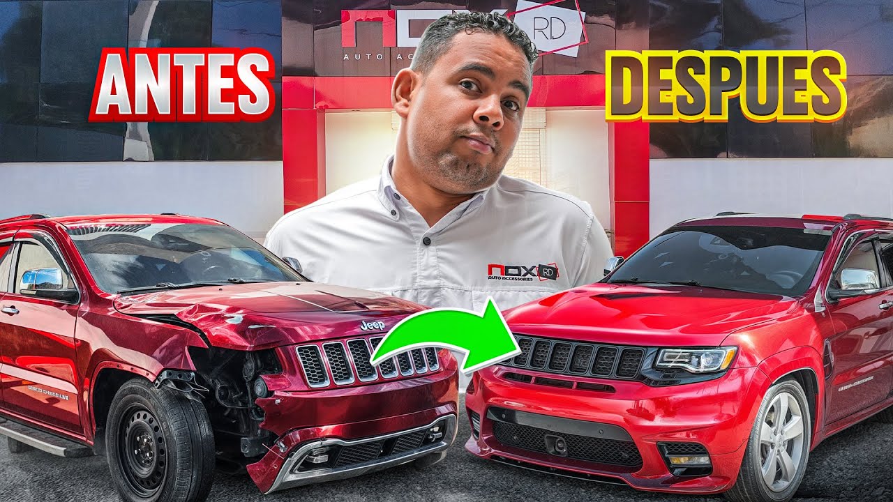 Nadie creeria que esta SRT estuvo chocada, Mira el cambio
