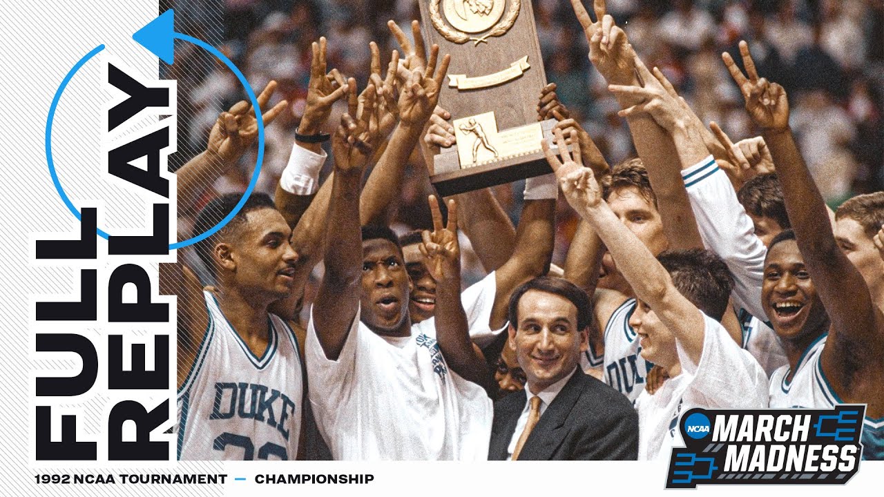 Duke vs. Michigan: 1992 NCAA men's national championship | FULL REPLAY