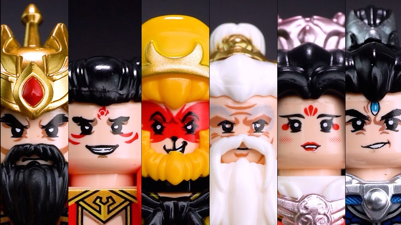 TÂY DU KÝ/JOURNEY TO THE WEST Knock-off LEGO minifigures - DECOOL 3030B