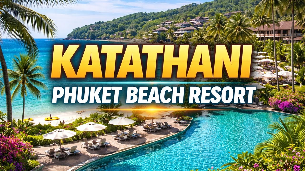 Katathani Phuket Beach Resort Tour | Room & Beach Walkthrough 