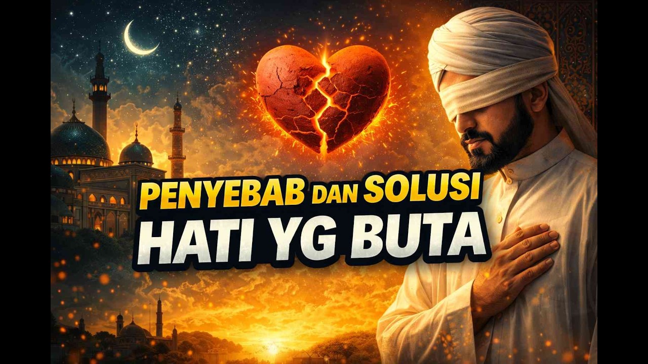 PENYEBAB DAN SOLUSI HATI YG BUTA