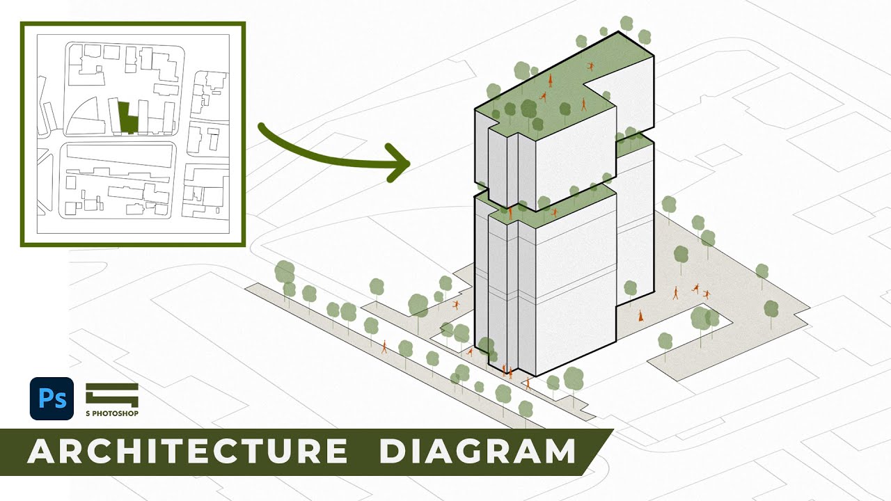 Create Architecture Diagram by Photoshop (Tạo Diagram Kiến Trúc)