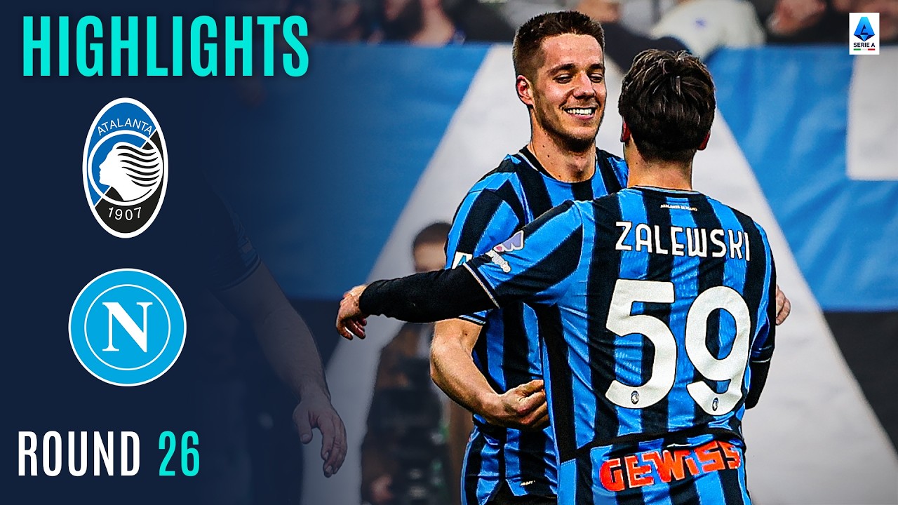 ATALANTA-NAPOLI 2-1 | HIGHLIGHTS | La Dea Claim Comeback Win Against Champions | Serie A 2025/26