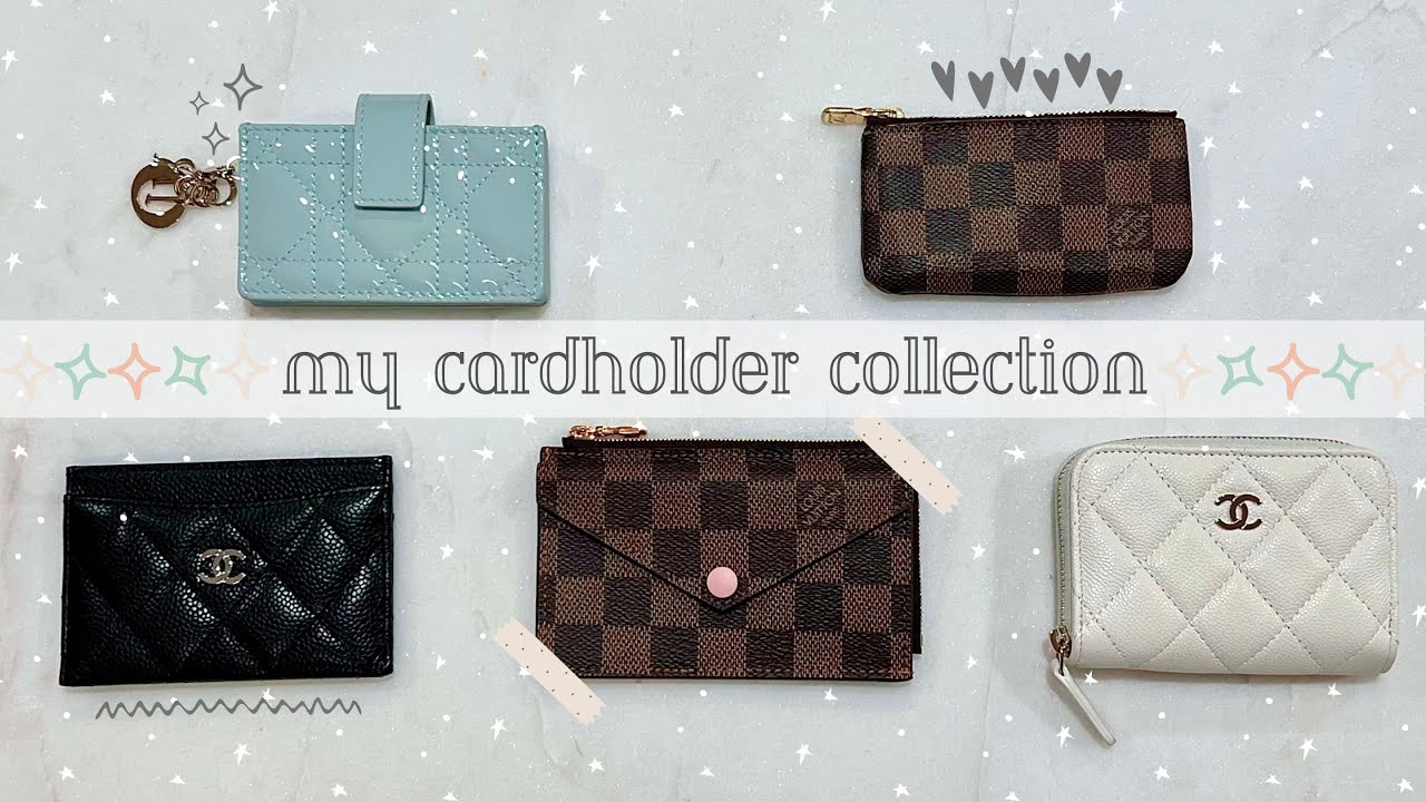 BEST CARD HOLDER SLG OF 2023! 👛🙆🏻‍♀️ Chanel, Louis Vuitton, Dior--my review and recommendations!