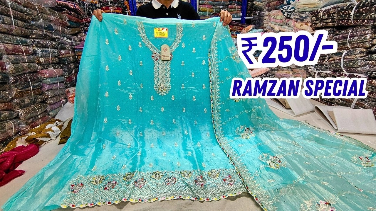 Ramzan 3 Days SALE! | Hyderabad Wholesale Dress materials Pakistani Suits