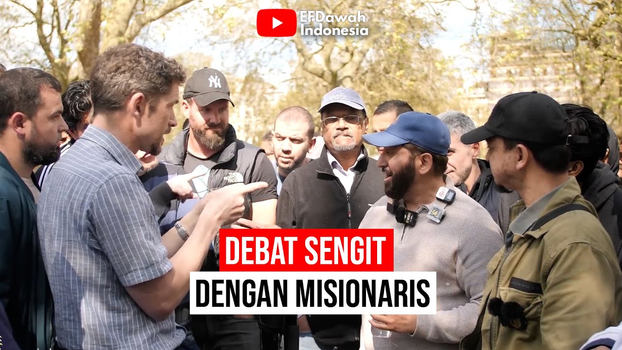 Misionaris Ini Bersikap Tak Sopan Ketika Berdebat Dengan Muslim
