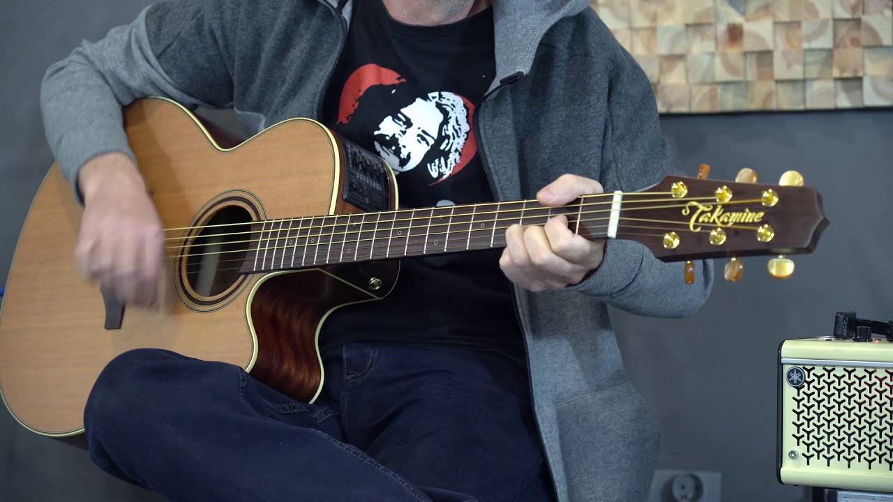 Takamine P3NC Acoustic JAPAN I TEST I Microphone + Line