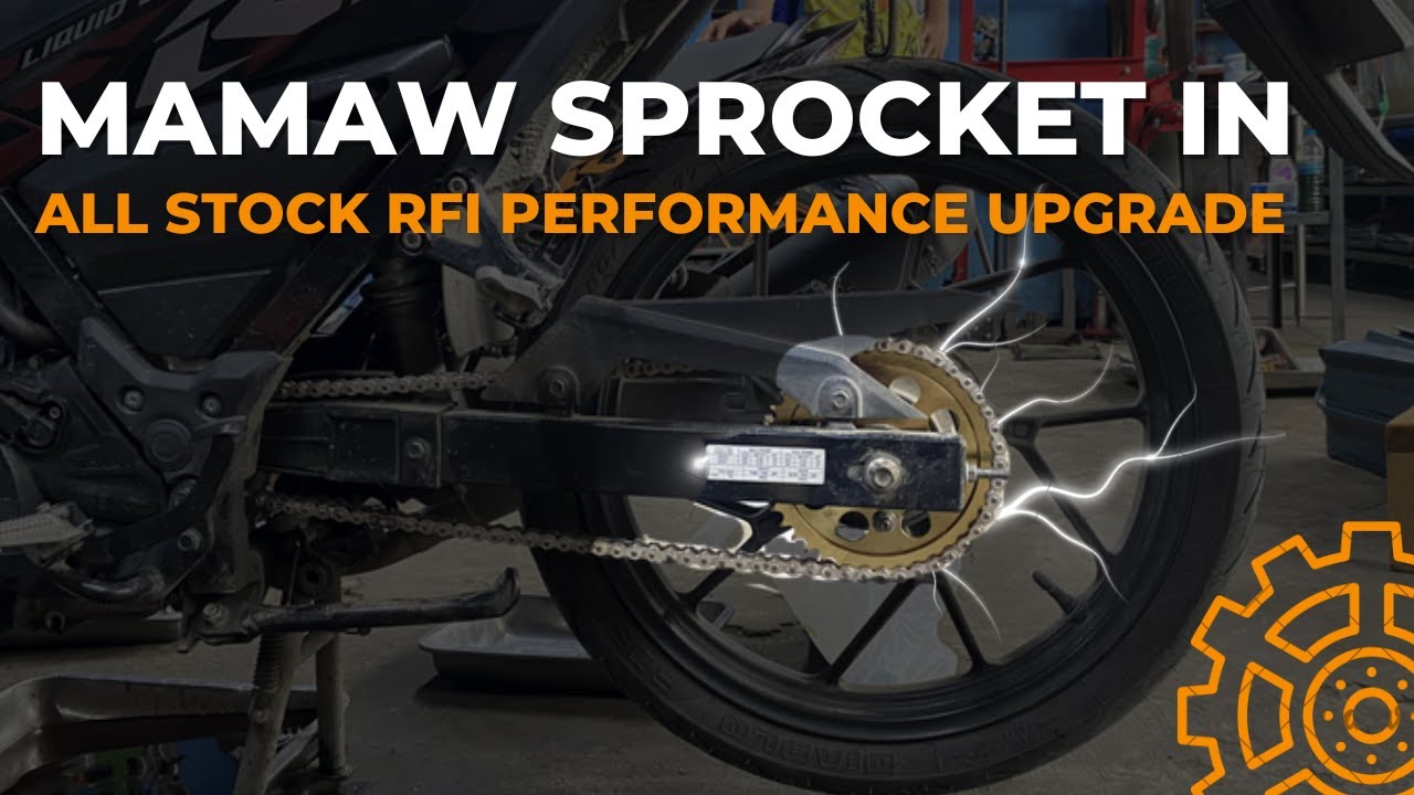 MAMAW SPROCKET SET UPGRADE? | RAIDER 150 FI 16K ODO MAINTENANCE