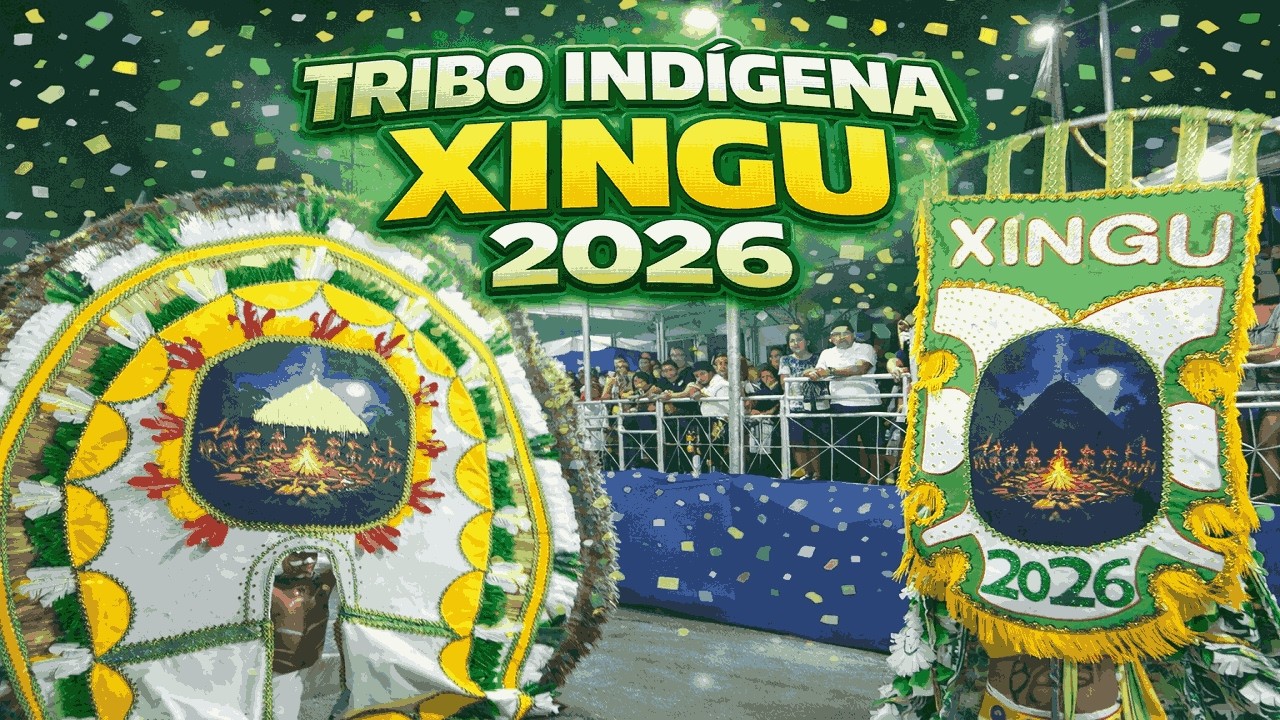 Tribo Indígena Xingu 2026 | Desfile Oficial | Carnaval Tradição de João Pessoa #TriboIndigenaXingu