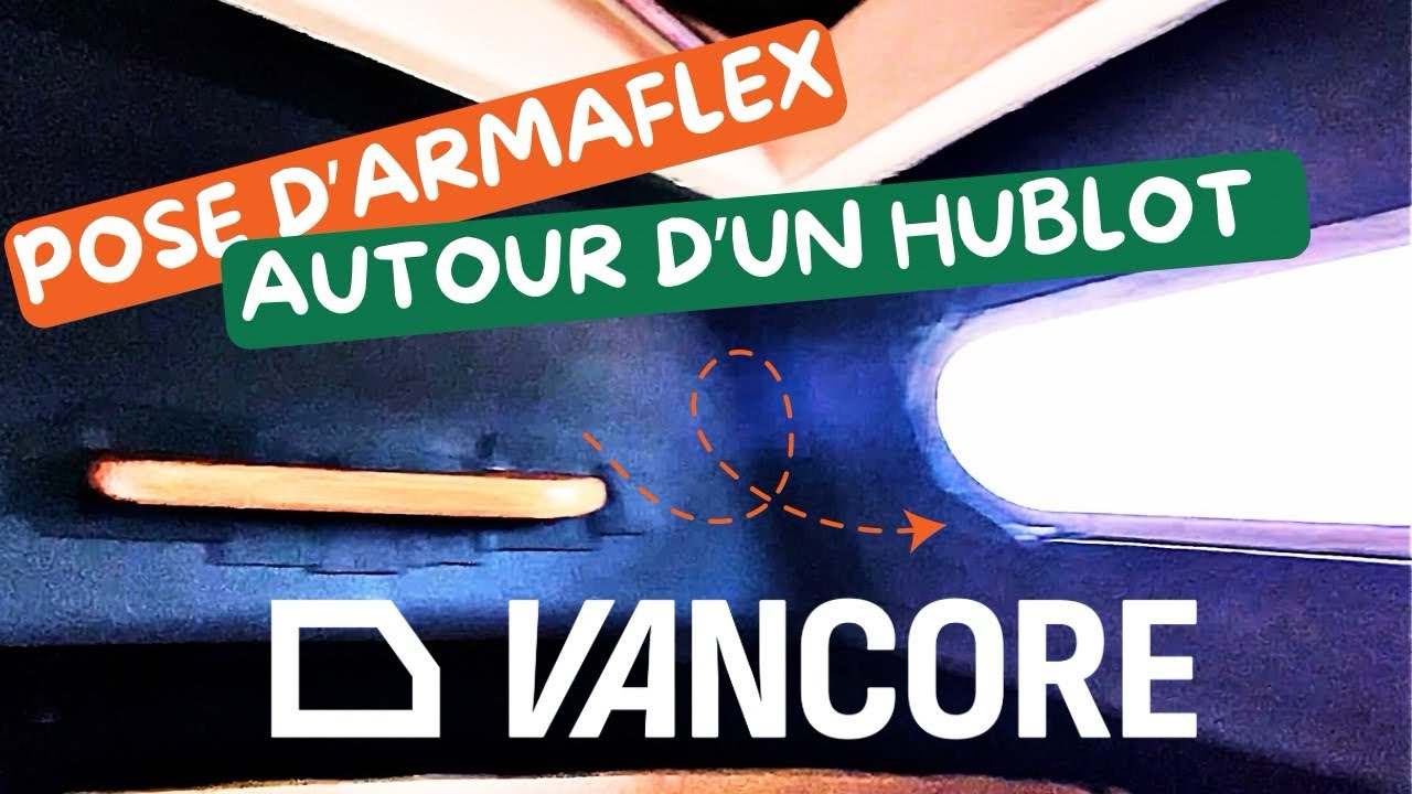 Je finis l’isolation de ma cabine avec l’Armaflex