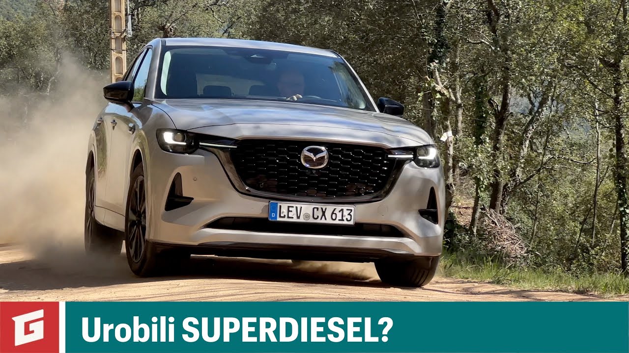 Mazda CX-60 e-Skyactiv D200 + D254 - SUV - R6 DIESEL RWD vs 4WD - GARAZ.TV