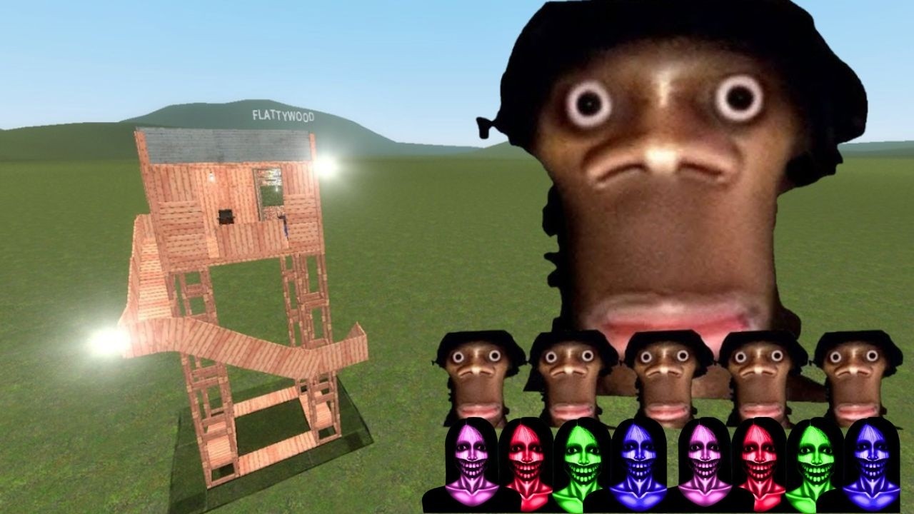 I FOUND THE Aughh Family vs Kuchisake Onna, In Garry's Mod