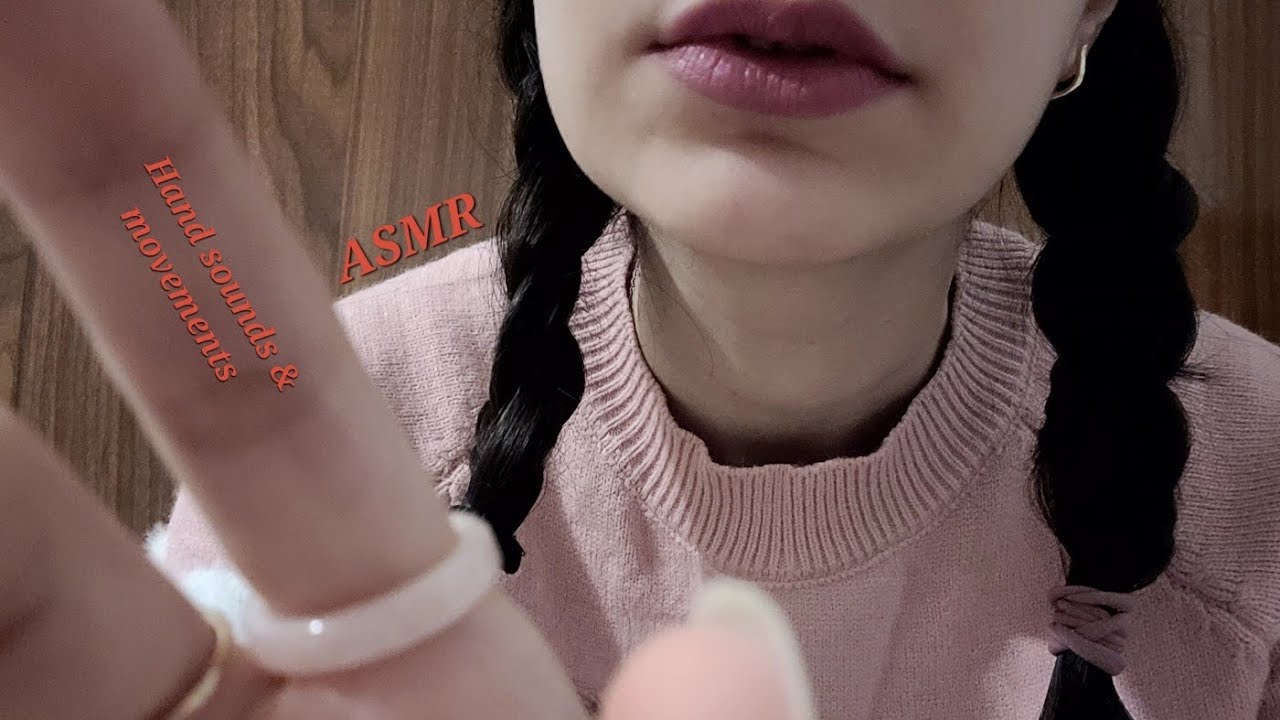 ASMR | lofi hand sounds & movements, mouth sounds, camera & mic scratching, plucking, snapping