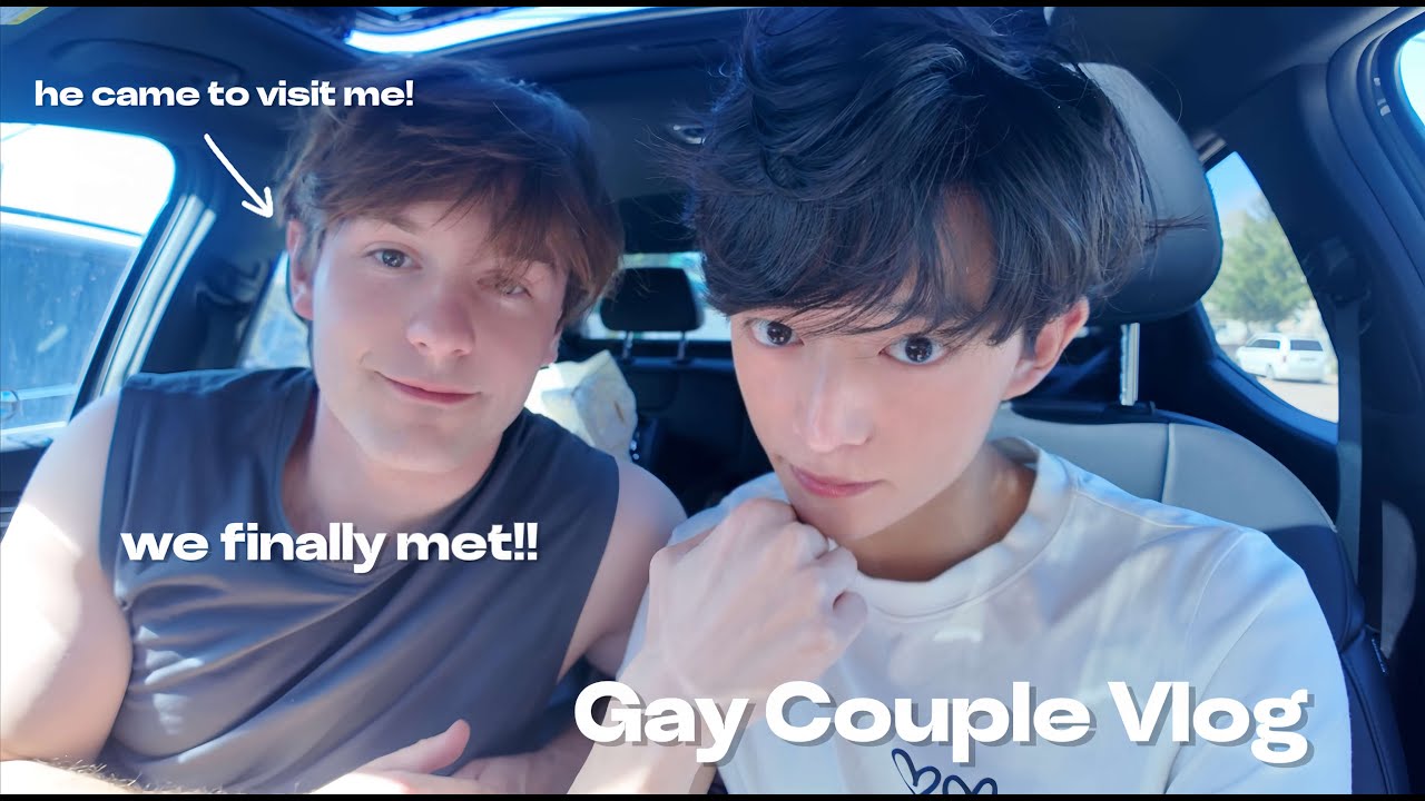 He Finally Visited Me 😭 Long Distance Gay Couple Vlog (hiking + kisses + what we eat)