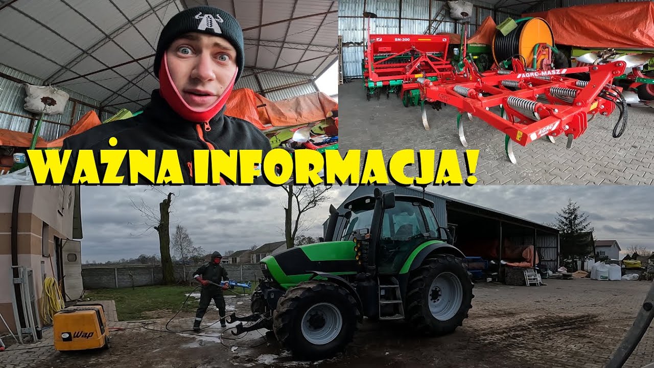 MASZYNY DO WIATY💪WAZNA INFORMACJA NA KONIEC🔥Agro Kuzyni