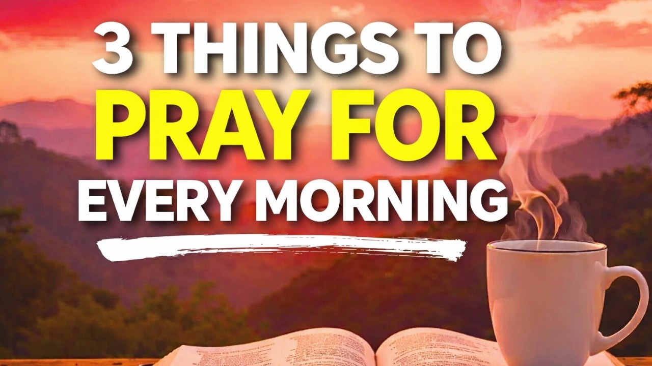 🙏 Powerful Morning Prayer to Receive God’s Grace, Mercy, and Favor Today