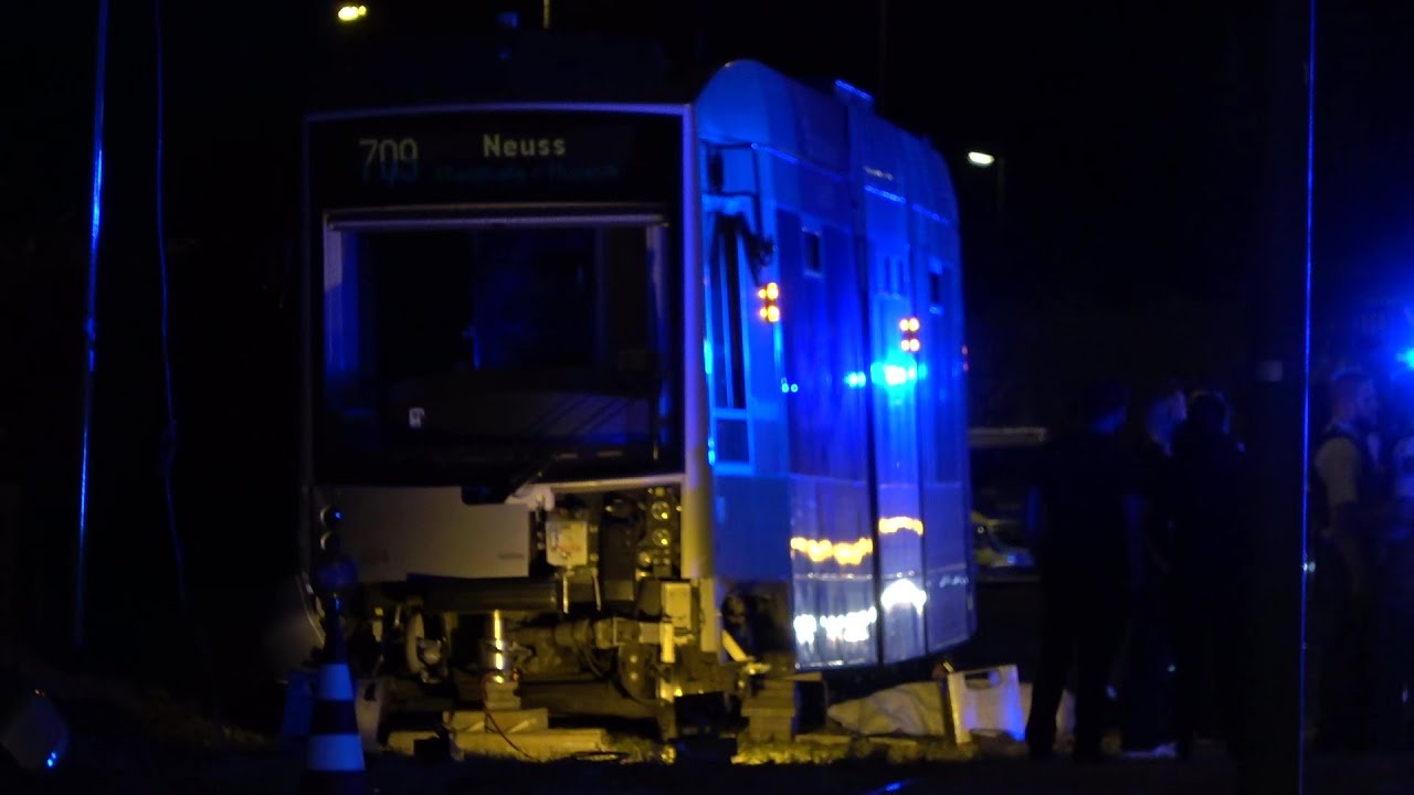 Person von Straßenbahn erfasst - verstorben an Düsseldorfer LVR-Klinik am 27.08.22