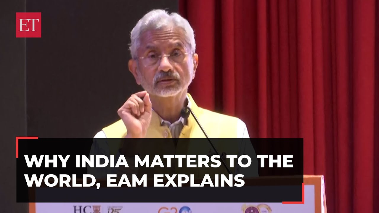Why India matters to the World, EAM Jaishankar explains India&rsquo;s G20 presidency