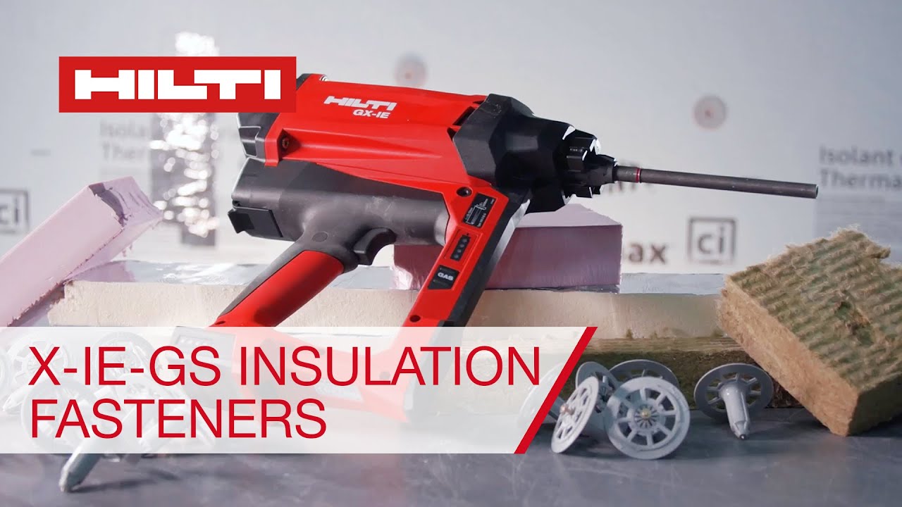 Hilti X-IE-GS Insulation fasteners to cold-formed steel studs