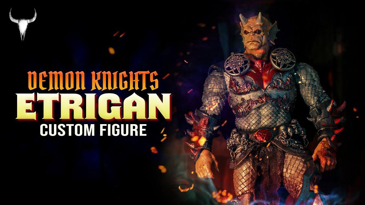 Upgrading the Demon Knights Etrigan | Custom Figure