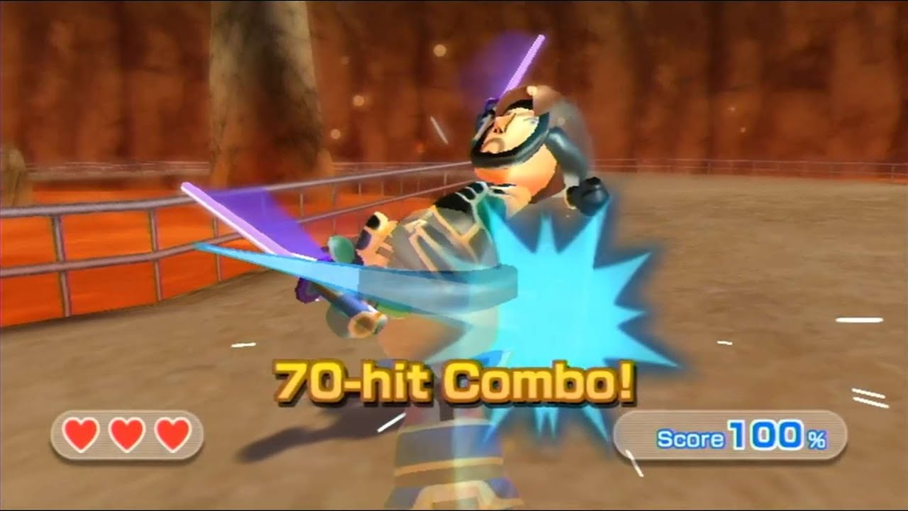 [Perfect Combo] Wii Sports Resort - Swordplay Showdown (Stages 1 -10)