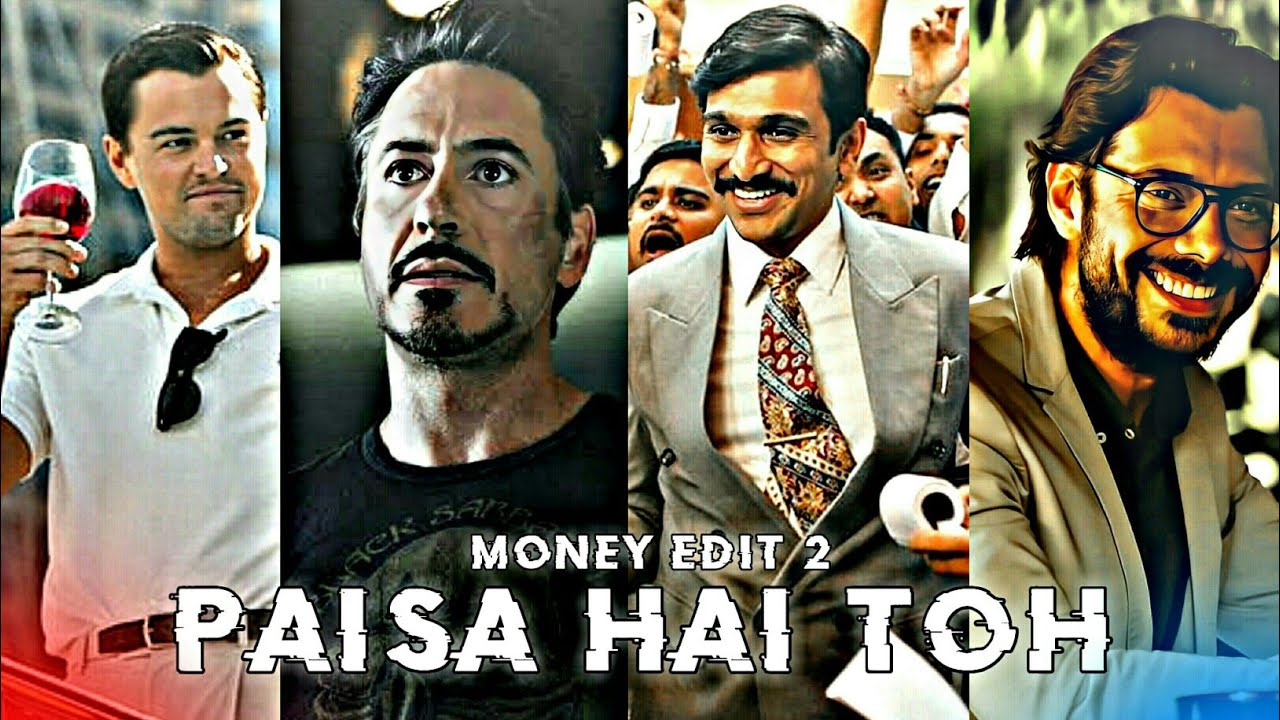 Paisa hai toh edit || Paisa hai toh status || paise hai toh edit part 2 || money edit 🤑 ||