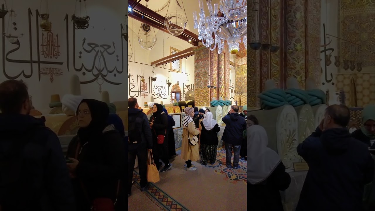 Tomb of Mawlana Rumi #travel #konya #travel #youtubeshorts #rumi #turkey