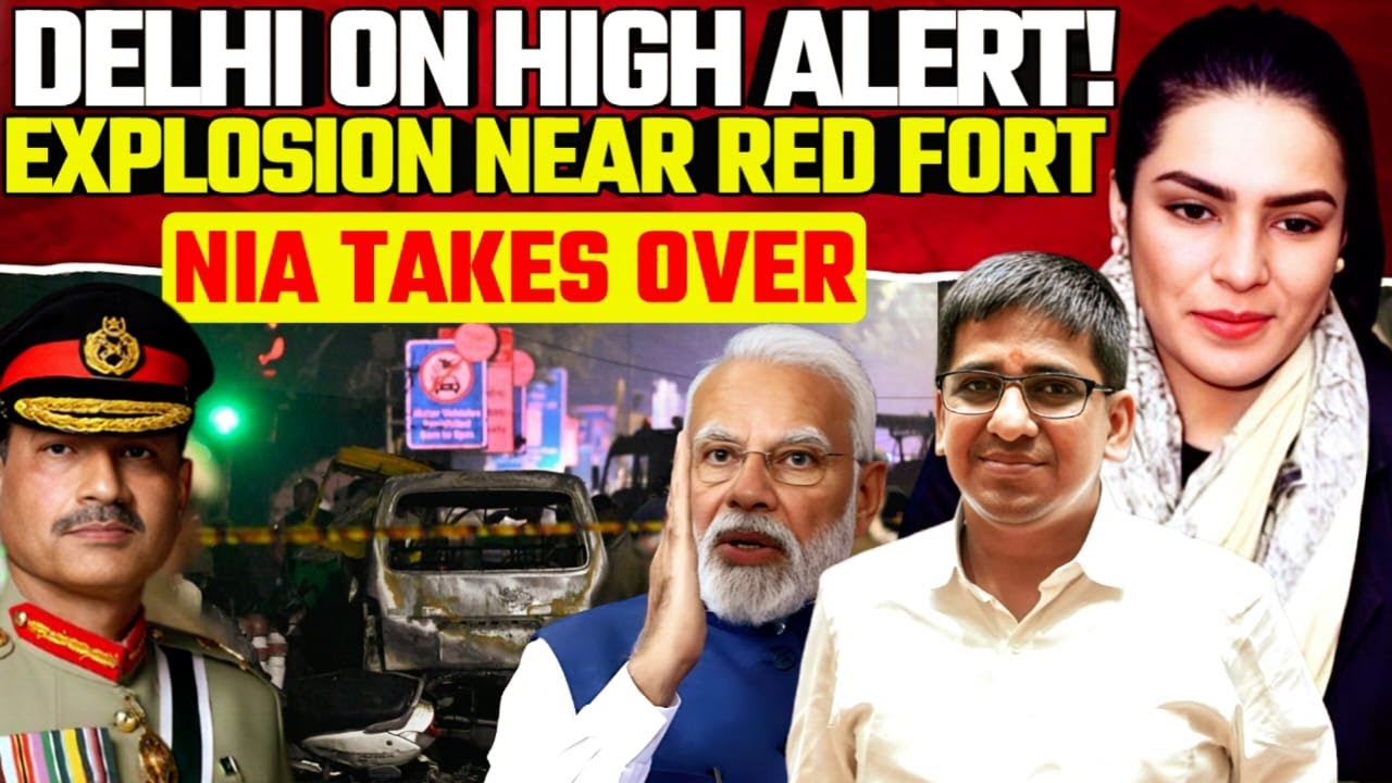 Delhi on High Alert | Near Red Fort Metro Station | NIA, NSG Investigate | Casualties Reported