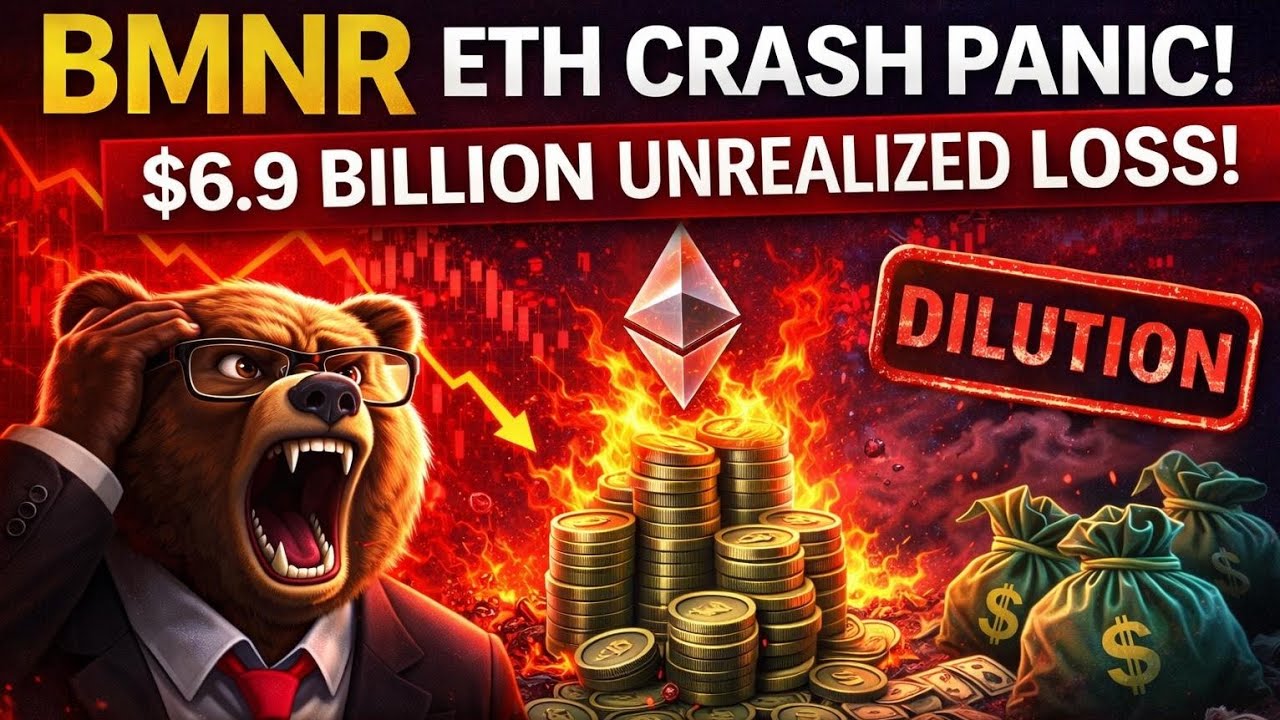 Bitmine (BMNR) Faces Billions in ETH Losses &mdash; Dilution Risk Rising?