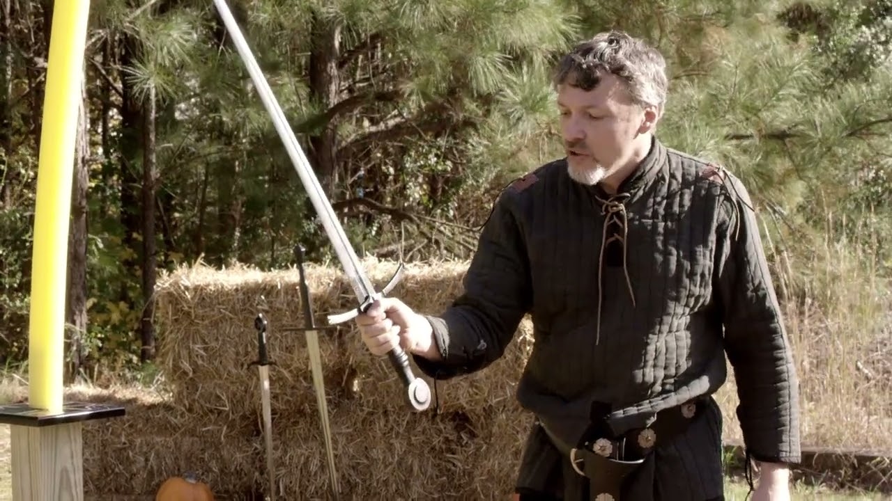 battlecry by windlass   testing the agincourt war sword Original