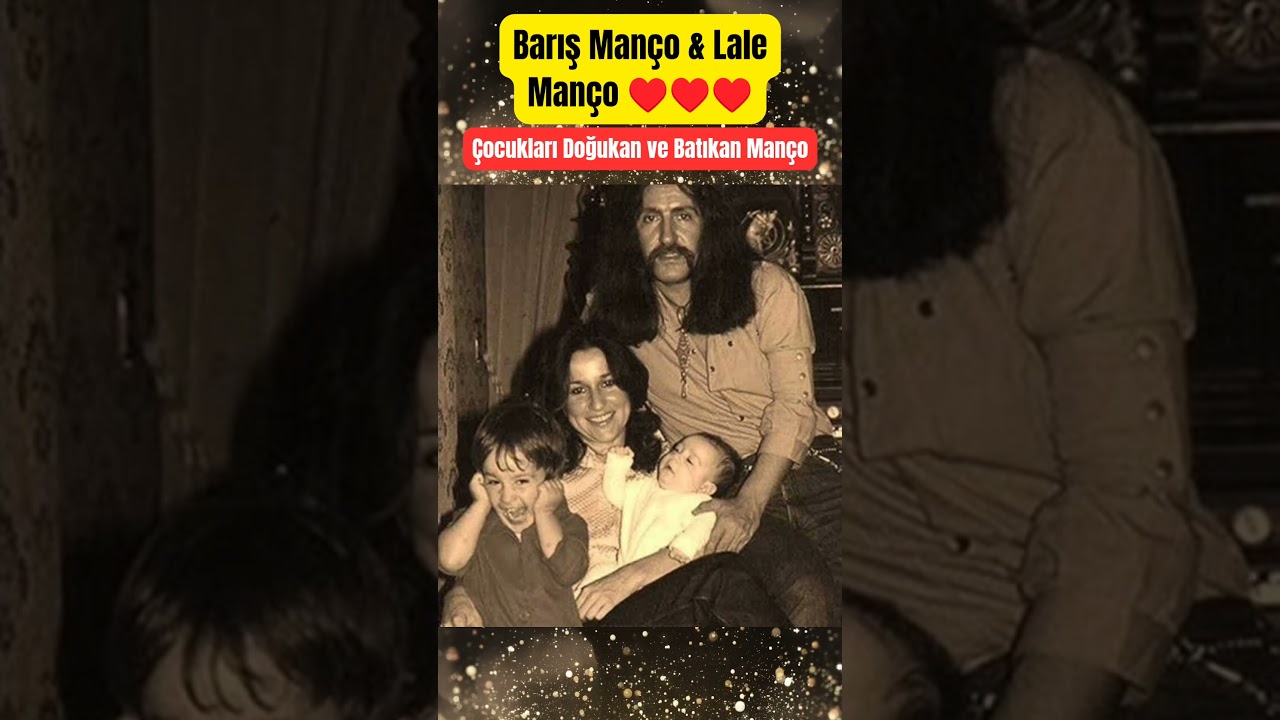 Barış Man&ccedil;o & Lale Man&ccedil;o &Ccedil;ocukları Doğukan ve Batıkan Man&ccedil;o ile Nostalji #shorts #paraisletmecisi