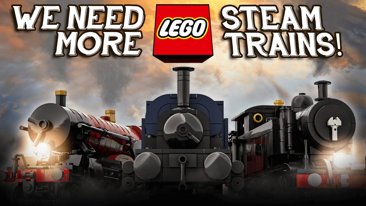 Новые паровозы LEGO в 2022 году? Почему нам нужно больше паровозов!