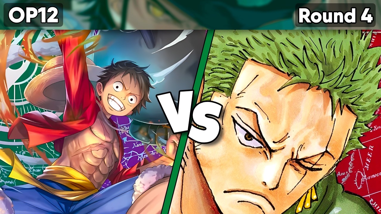 [PRB02] GP Luffy 🆚 R Zoro | 🏆 Local Tournament - Round 4 | OPTCG