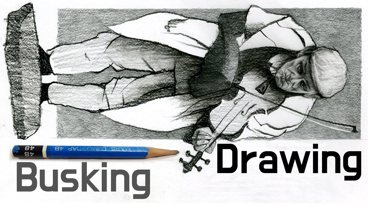 Busking/Pencil Drawing/연필 드로잉