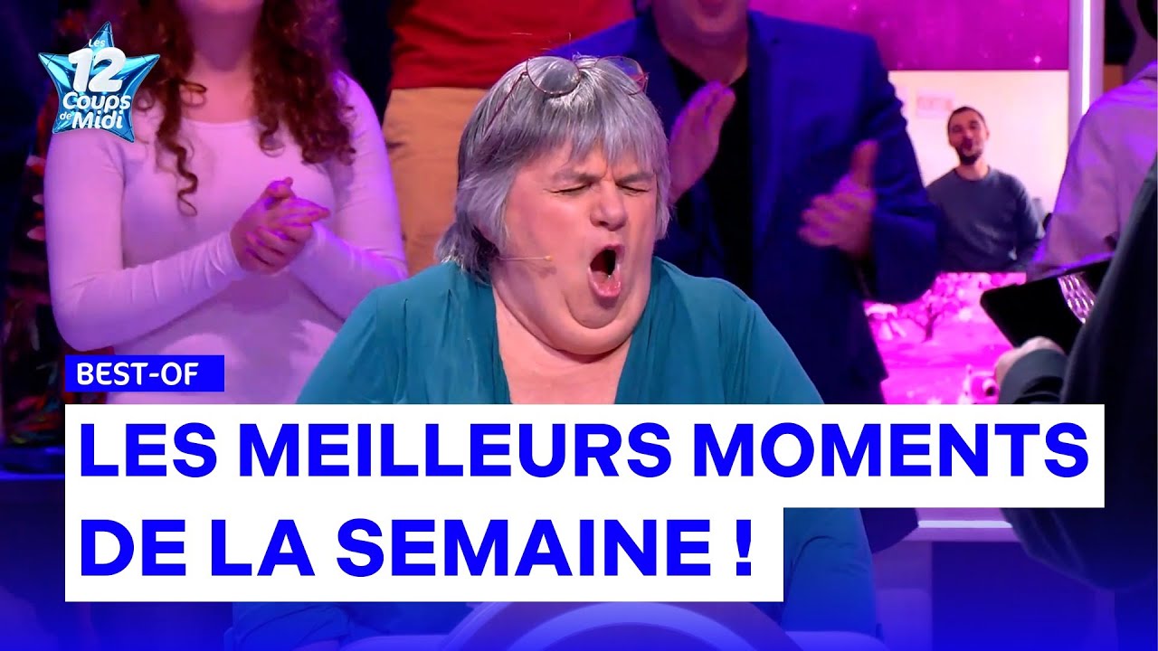 Le best-of des meilleurs moments de la semaine | Best-of | Les 12 Coups de Midi