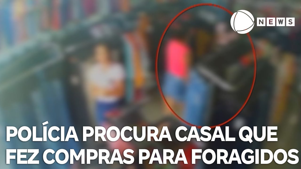 Polícia procura casal que fez compras para foragidos do presídio de Mossoró