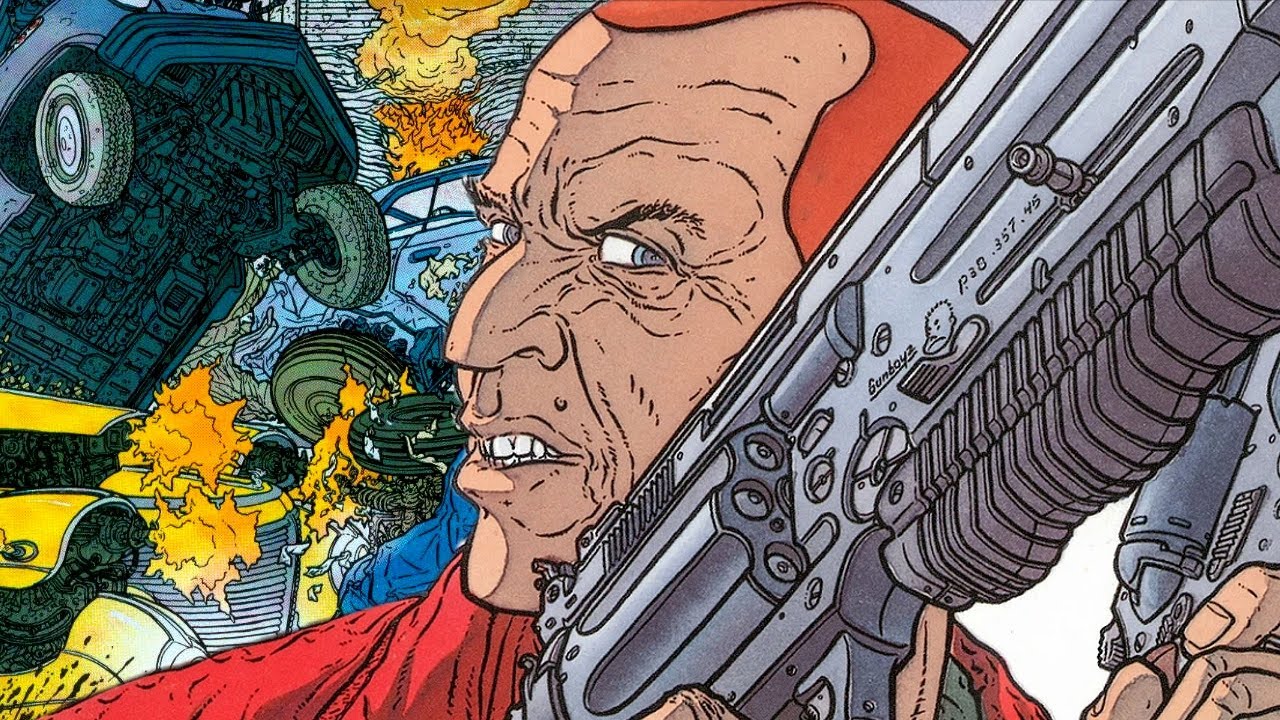 Ultra-Violent SCI-FI Cyberpunk Comic Book HARD BOILED by Frank Miller, Geof Darrow and Claude Legris