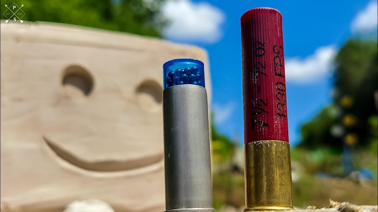 45 Colt против .410 | Гигантские глиняные блоки