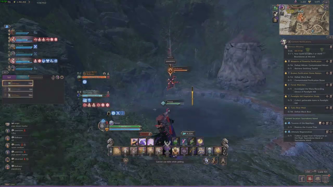 Throne and Liberty Kastleton Longbow Dagger Island PvP